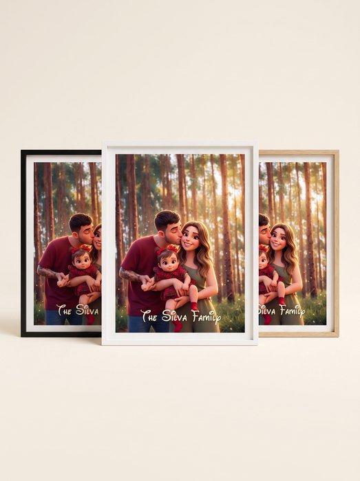 The Starring Portrait — Framed Poster