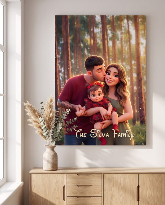 The Starring Portrait — Gallery Canvas